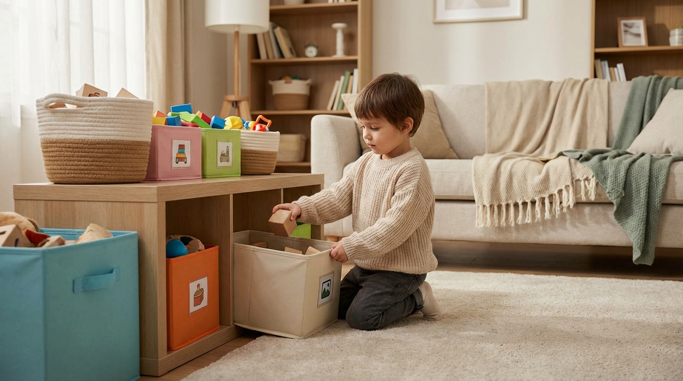 子どもが自分で片付けられるようになる具体的な方法