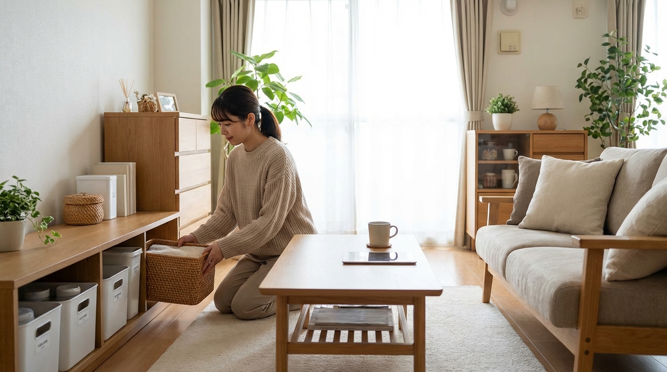 なぜ「仕組み」がないと家は散らかり続けるのか？