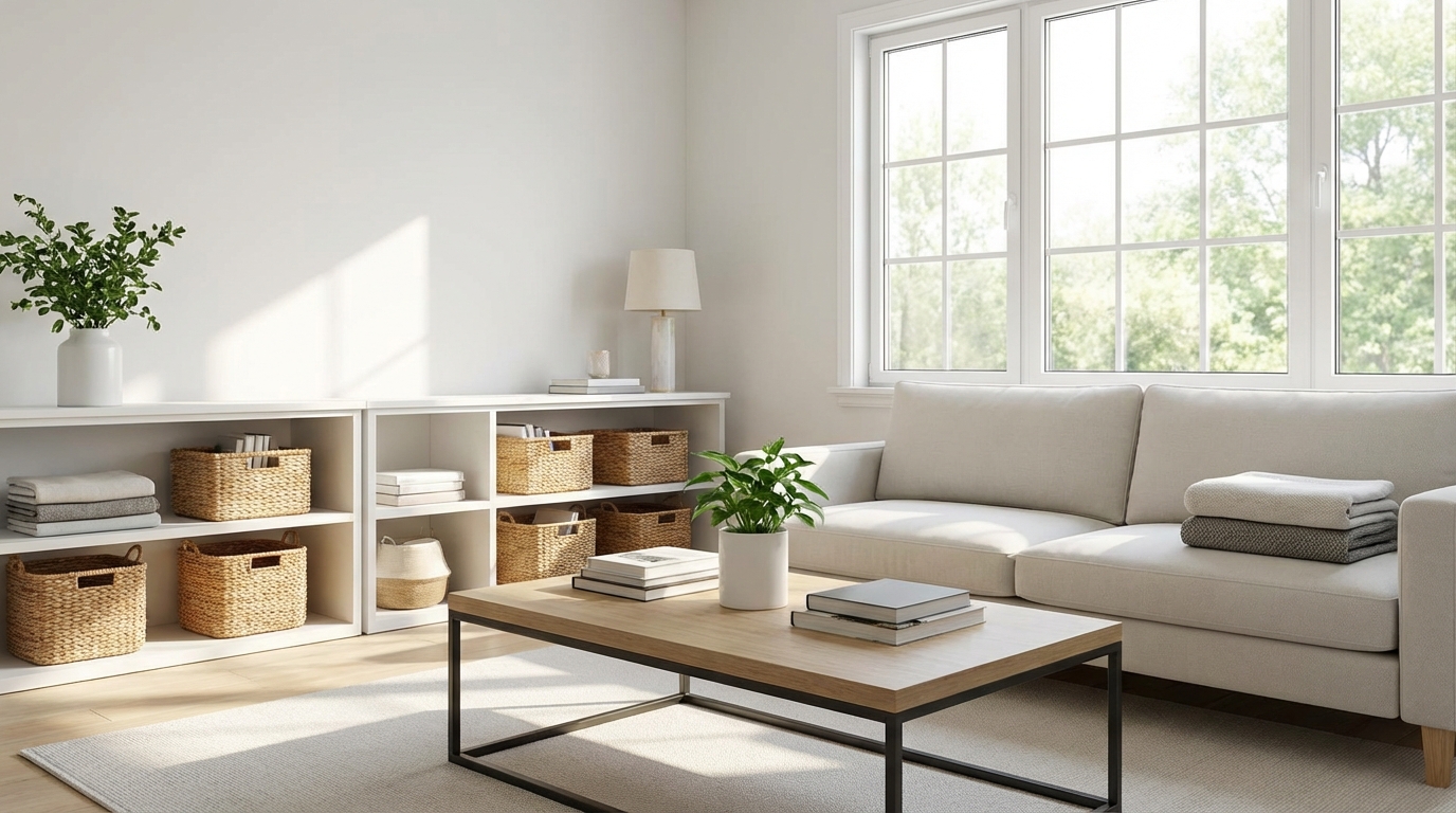 リビング片付けの5つのポイントはコレ！