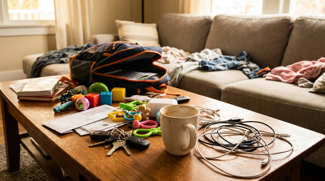 理由①:物の定位置が決まっていない