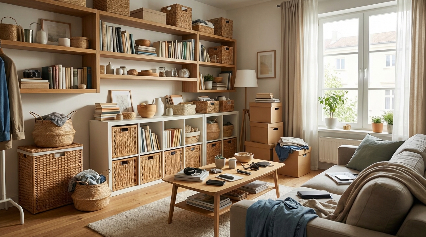 理由③:物の量や収納スペースが多すぎる