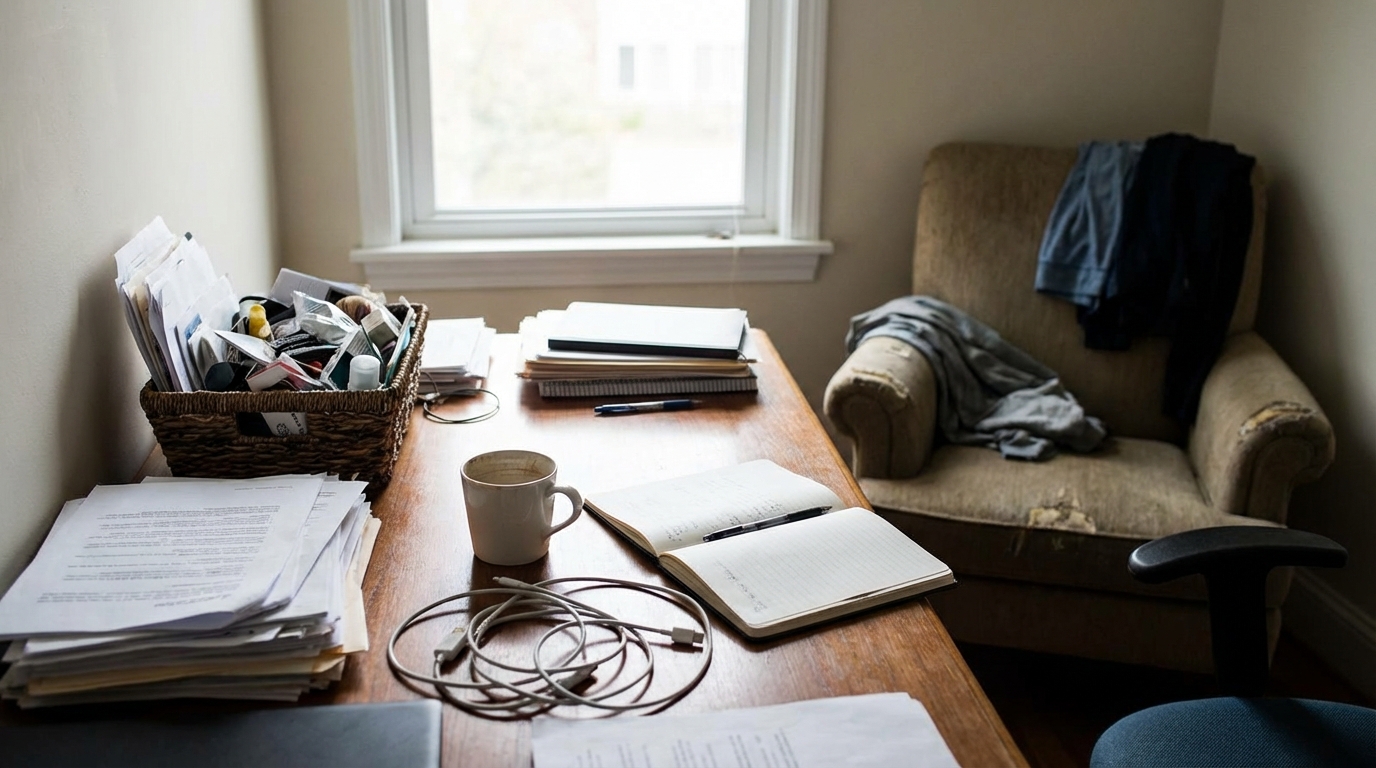 片付けが苦手な人によくある具体的なパターン