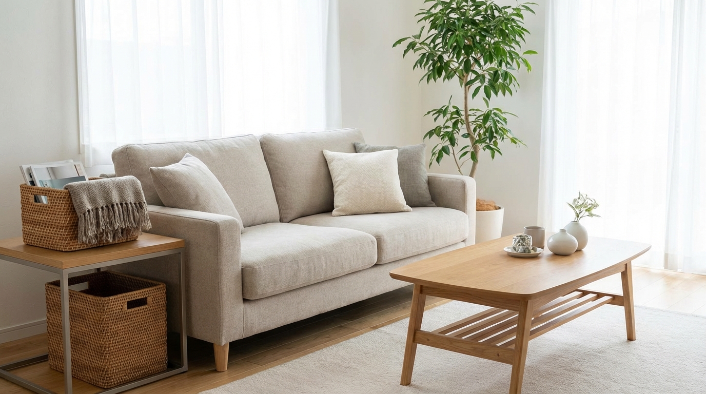 来客直前に使えるリビング片付けの即効ワザ7個を具体的に紹介