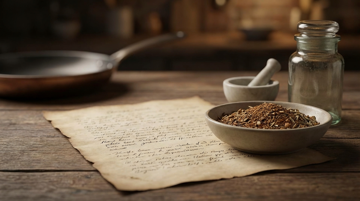 結論：2016年に「11種類のスパイス」の手書きメモが発見された