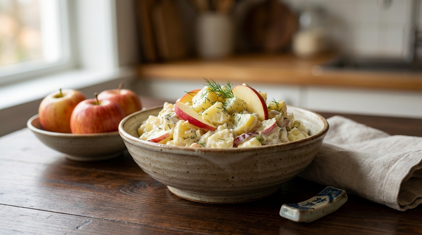 ポテトサラダにりんごを入れる地域は主に北海道と京都！