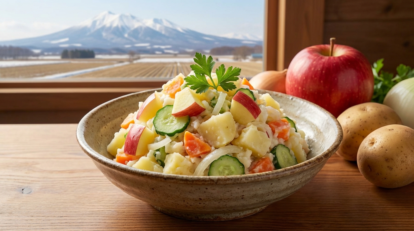 なぜ北海道でりんご入りポテトサラダが定番になったのか？