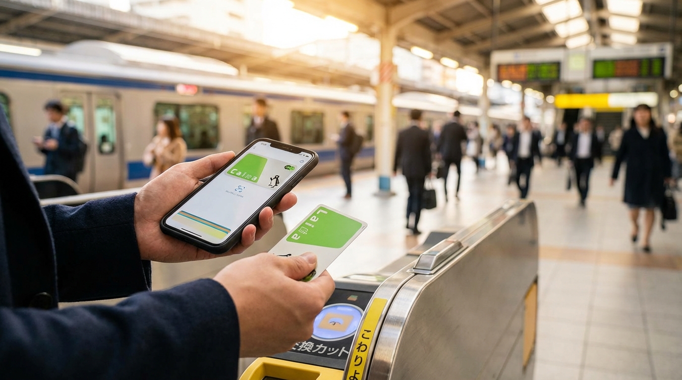 複数のモバイルSuicaを発行する方法