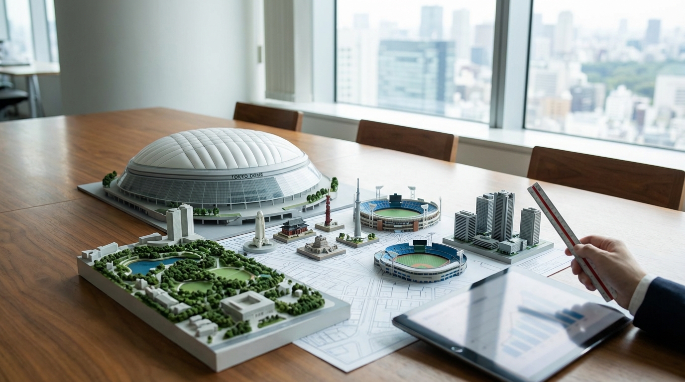 身近なスポットで見る「東京ドーム何個分」具体例10選