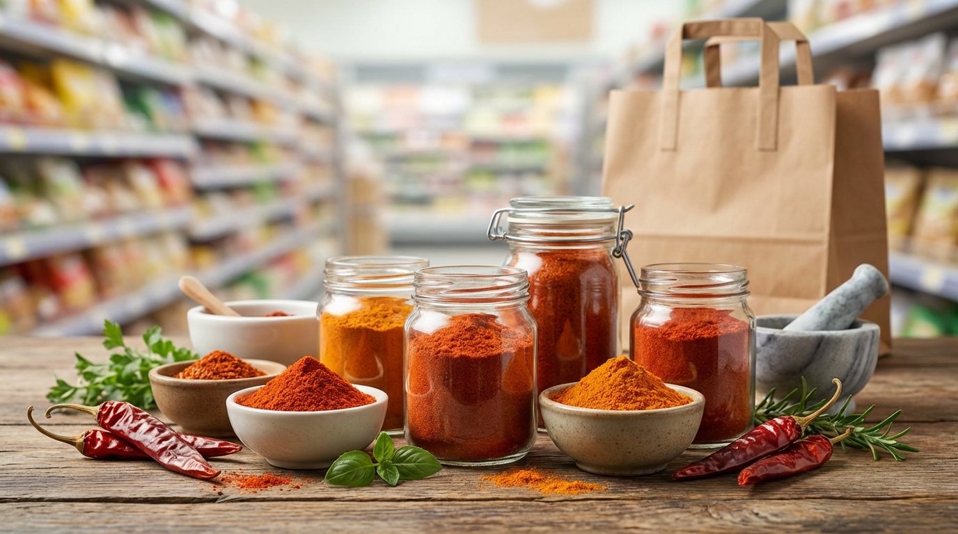 粉唐辛子は業務スーパー・カルディ・通販で手に入る!