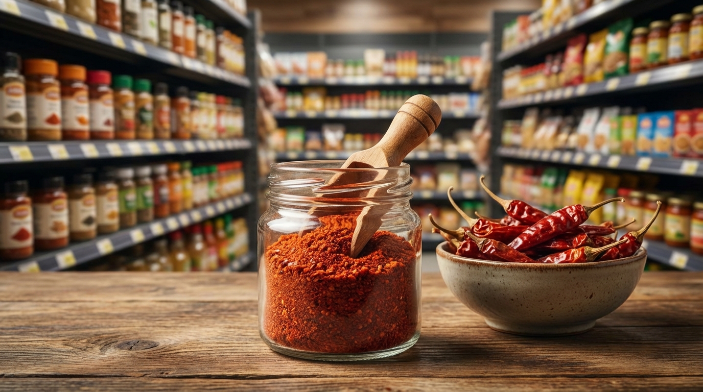 なぜ粉唐辛子は普通のスーパーで見つけにくいの?