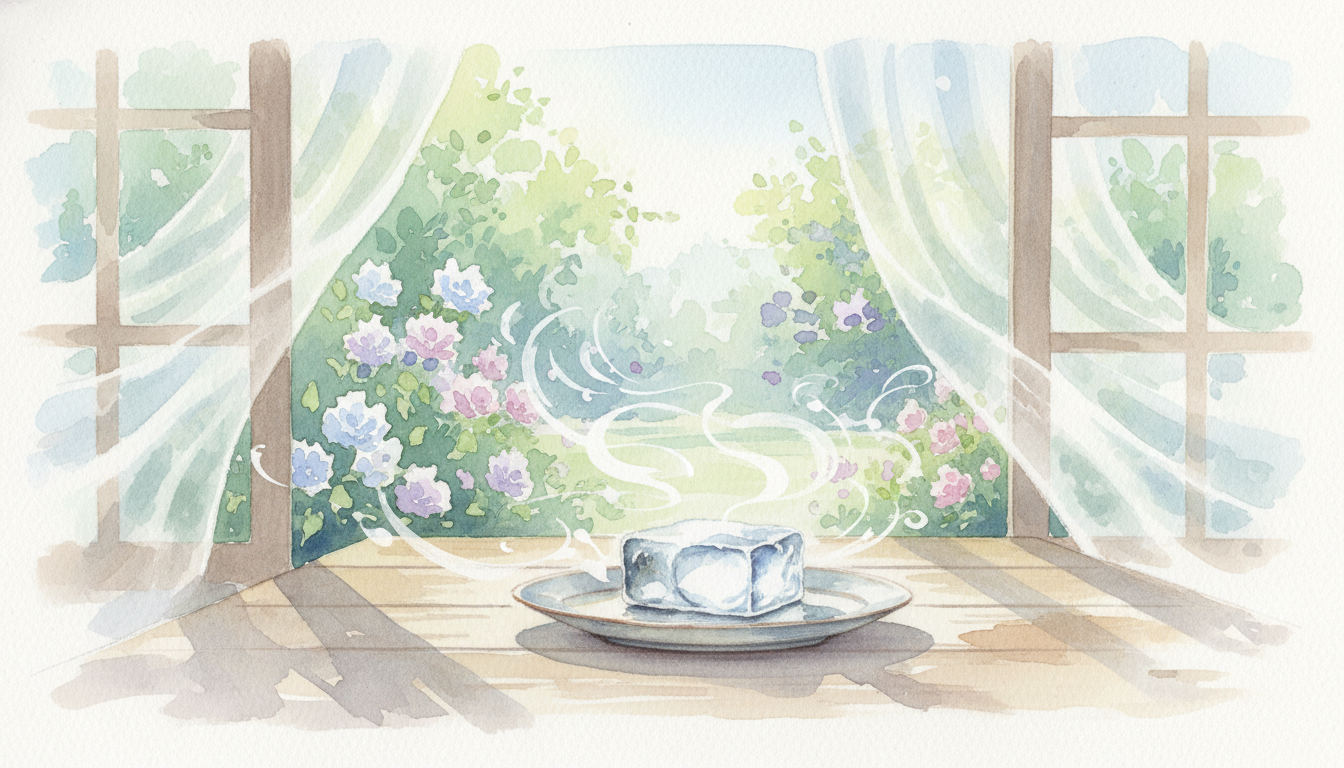 ドライアイスの捨て方の結論:風通しの良い場所で自然に消えるのを待つだけ!