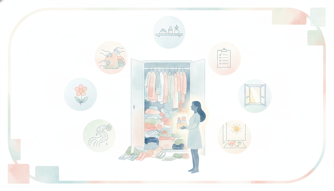 捨てられないを克服！今日から実践できる7つの方法