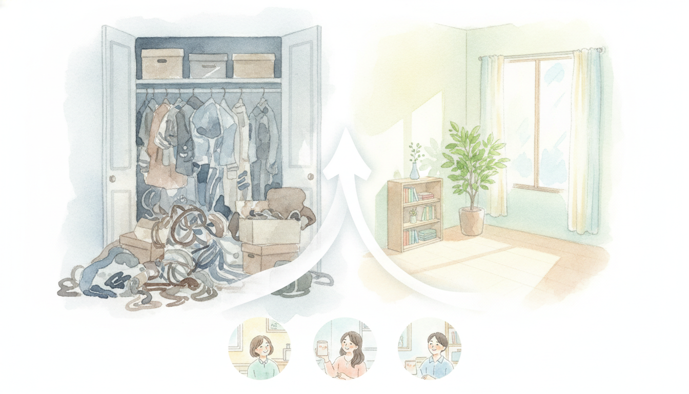 捨てられないを克服した人たちの実例3選