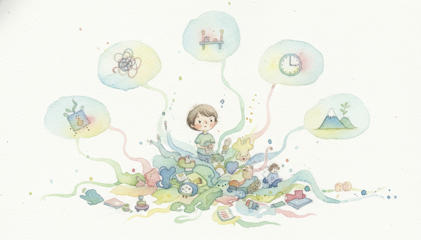 子どもが片付けない5つの本当の理由