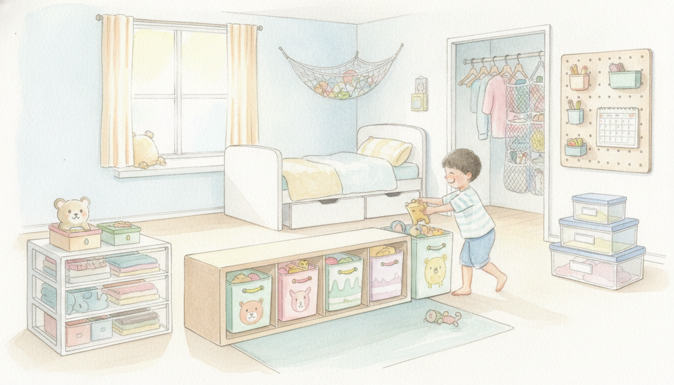 まとめ:子どもが「自分でできる」収納で、毎日がもっと楽になる!