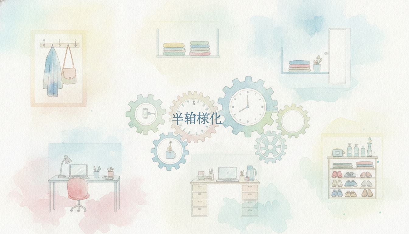 結論:片付けは「捨てる」より「仕組み化」が先!