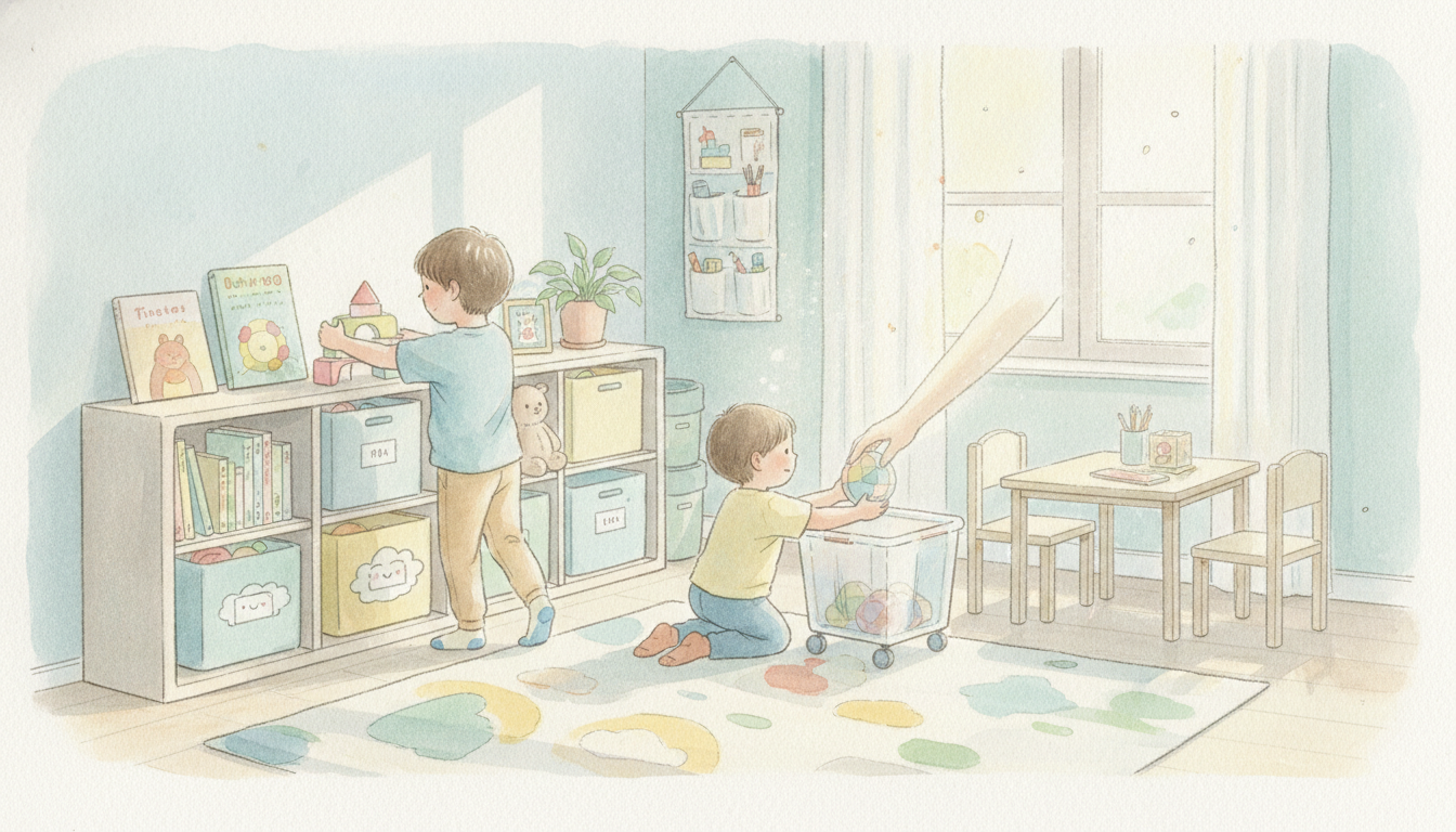 子ども部屋の整理整頓は「子どもが自分でできる仕組み」がカギ