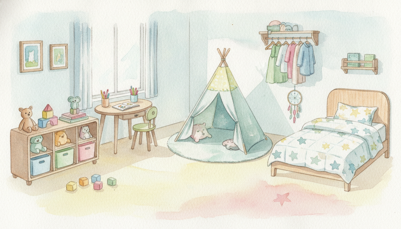 年齢別!子ども部屋の整理整頓アイデア